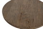 DKD Home Decor Mesa Centro Item Home Natural Teca Reciclada 100x100x30 cm Tallada
