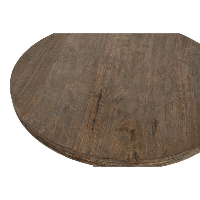 DKD Home Decor Mesa Centro Item Home Natural Teca Reciclada 100x100x30 cm Tallada DKD Home Decor Mesa Centro Item Home Natural Teca Reciclada 100x100x30 cm Tallada