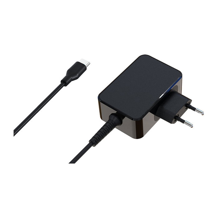 LC-Power LC-NB-GAN-65-C Cargador USB-C 65W GaN Negro