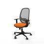 PIQUERAS Y CRESPO Silla de oficina Cilanco Naranja y Gris