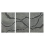 Tríptico Relieve Lienzo Decoración 240 X 120 cm