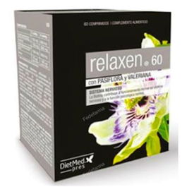 DIETMED Relaxen 60 Comp. con Valeriana, Pasiflora y Lúpulo para Relajación y Sueño Natural