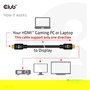 Club 3D Cable HDMI (Cable A a A) 2.0 RedMere, 10 m, 4K 60Hz, UHD, para TV, Monitor, PC, Retail