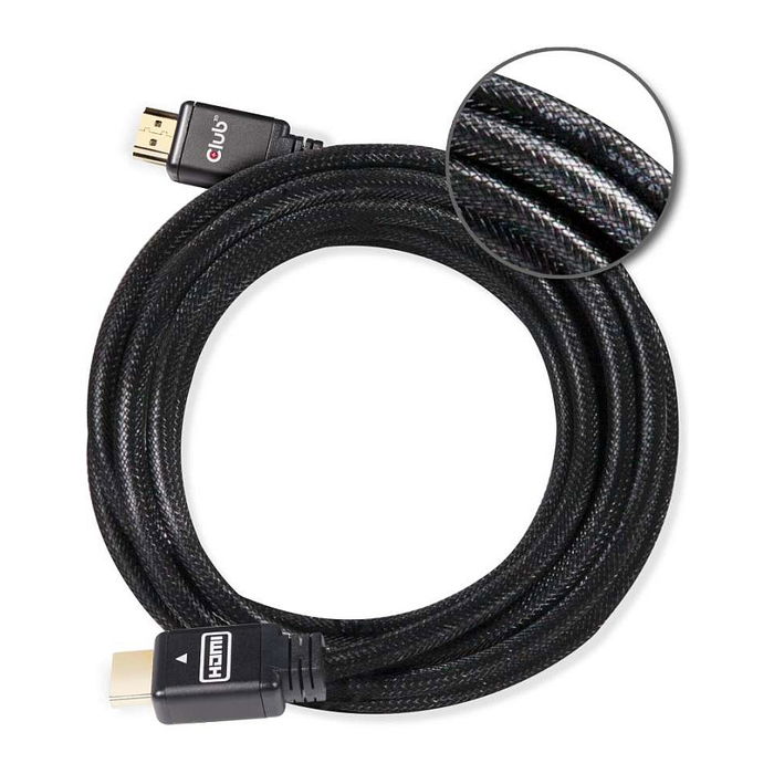 Club 3D Cable HDMI (Cable A a A) 2.0 RedMere, 10 m, 4K 60Hz, UHD, para TV, Monitor, PC, Retail