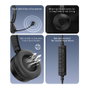 Equip 245301 Auriculares USB con Micrófono Negro