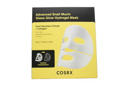 Cosrx Advanced Snail Mucin Glass Glow Hydrogel Face Mask 34g