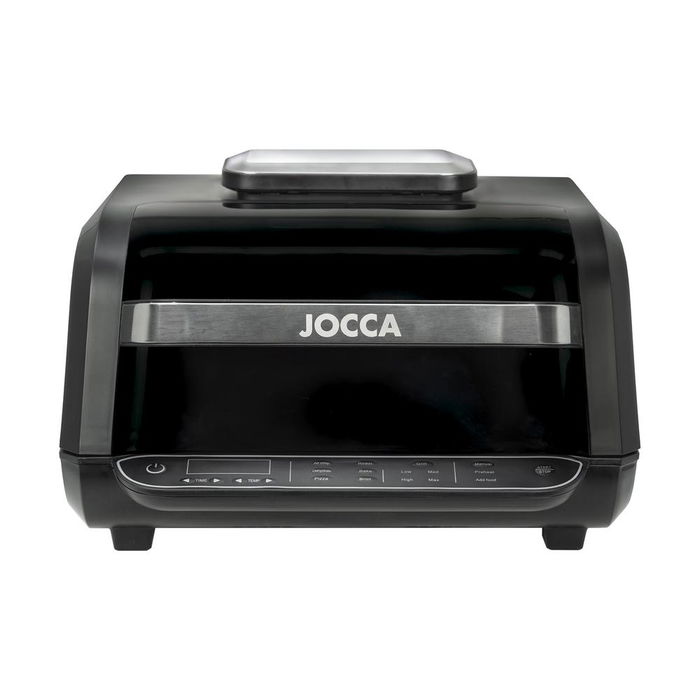 Jocca Freidora de Aire Digital Multifuncional con Parrilla Grill, 7 Litros, 8 Programas, Pantalla LED Táctil, 1700W Jocca Freidora de Aire Digital Multifuncional con Parrilla Grill, 7 Litros, 8 Programas, Pantalla LED Táctil, 1700W
