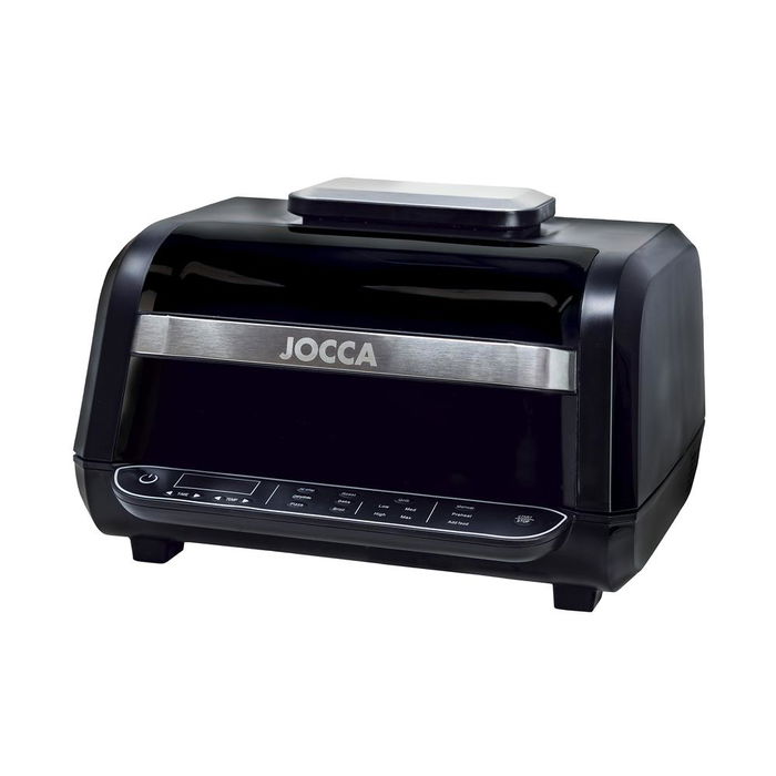 Jocca Freidora de Aire Digital Multifuncional con Parrilla Grill, 7 Litros, 8 Programas, Pantalla LED Táctil, 1700W Jocca Freidora de Aire Digital Multifuncional con Parrilla Grill, 7 Litros, 8 Programas, Pantalla LED Táctil, 1700W
