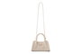 Lucky Bees Bolso de Mano Crema 100% Cuero de Polivinilo Elegante y Sofisticado