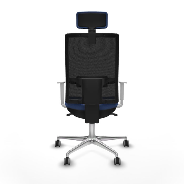 PIQUERAS Y CRESPO Silla de oficina Horna con mecanismo Sincro, Azul marino y Negro PIQUERAS Y CRESPO Silla de oficina Horna con mecanismo Sincro, Azul marino y Negro