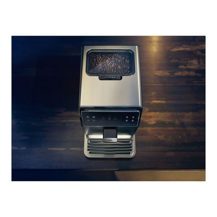 WMF Máquina de Café Automática Perfection 840L, Café en Grano y Molido, Molino Integrado, Espumador de Leche, 15 Programas, Negro/Acero Inoxidable WMF Máquina de Café Automática Perfection 840L, Café en Grano y Molido, Molino Integrado, Espumador de Leche, 15 Programas, Negro/Acero Inoxidable