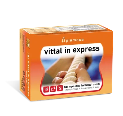 PLAMECA Vittal In Express Jalea Real y Guaraná 20 Viales
