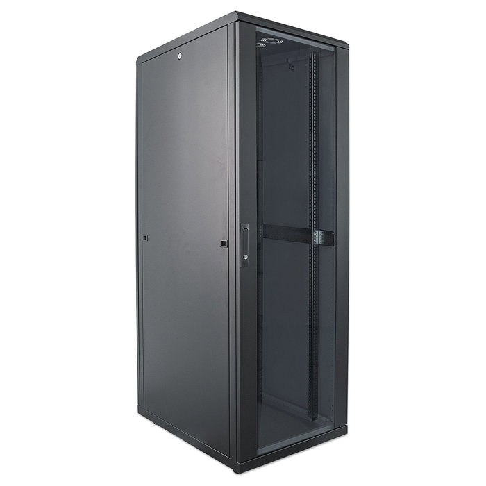 Intellinet Rack de Red Independiente 32U 800x800 mm Negro, Kit, Carga Max. 1500 kg, IP20, UL, CE, 113 kg