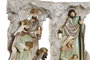 DKD Home Decor Nacimiento Navidad Tradicional Multicolor Resina 11 x 31.5 x 19.5 cm (2 Unidades)