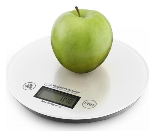Esperanza Mango EKS003W Báscula de cocina Blanca