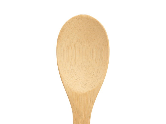 Kinvara Pala Cuchara Bambú y Silicona Negra 7 x 36.5 x 1.7 cm (Set de 24)