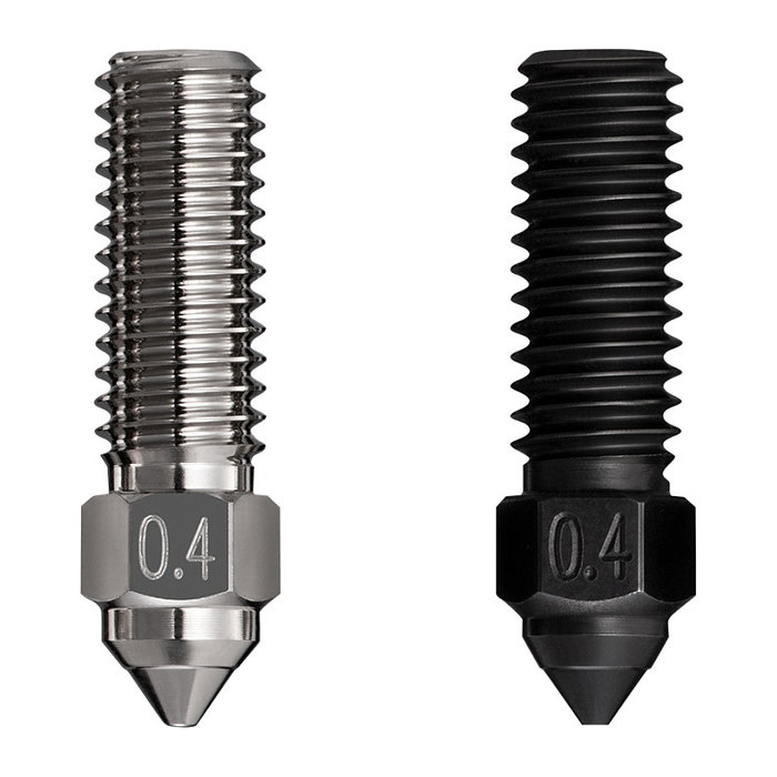 Creality Ender-3 V3 KE High Flow Nozzle Combi, 8 piezas, Negro y Plata