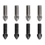 Creality Ender-3 V3 KE High Flow Nozzle Combi, 8 piezas, Negro y Plata