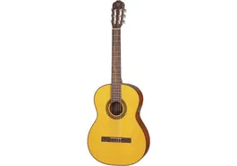 TAKAMINE Guitarra Acústica Clásica GC1 Cutway para Zurdos, Color Natural