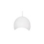 Lámpara Colgante Brooke Blanca y Morada Metal PVC Estilo Retro Industrial [SKD-P039-W]