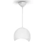 Lámpara Colgante Brooke Blanca SKD-P039-W Metal y PVC