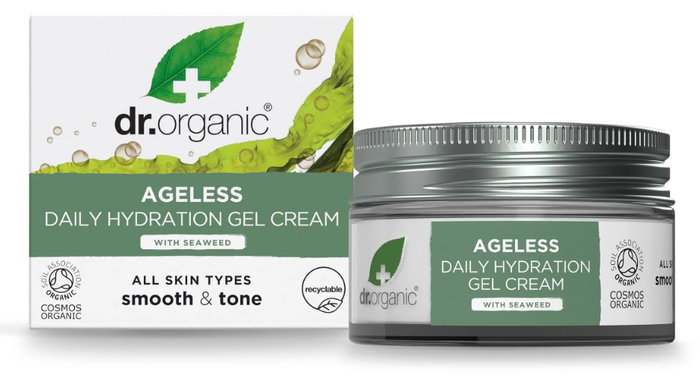 Dr. Organic AGELESS Crema de Día en Gel Algas Marinas 50 ml