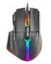 Mars Gaming Ratón Gaming MM-XT para Diestros, RGB, 9 Botones Programables con Switches HUANO, Sensor 12800 DPI, Cable Feather Paracord, Ergonómico, Negro