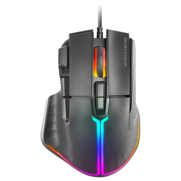 Mars Gaming MM-XT Ratón Gaming 12800 DPI Negro