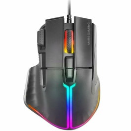 Mars Gaming MM-XT Ratón Gaming 12800 DPI Negro