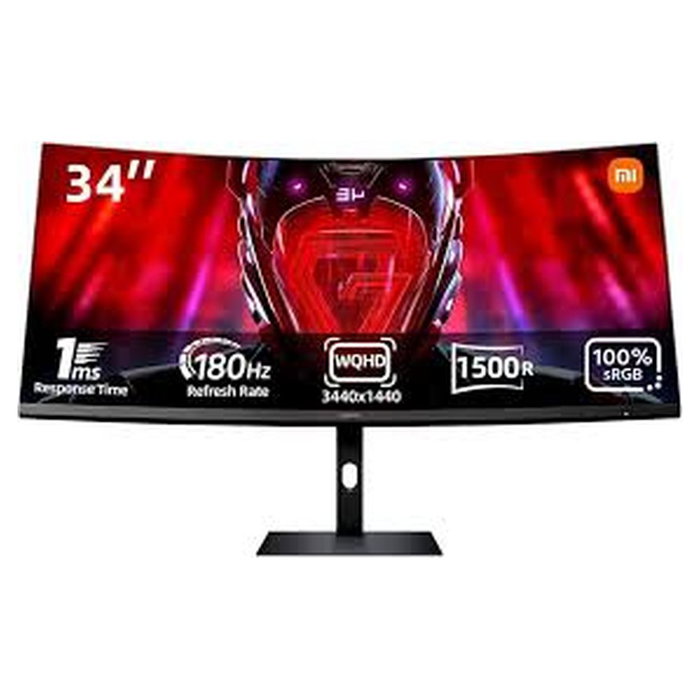Xiaomi G34WQi Monitor Curvo 34 pulg. 3440 x 1440 WQHD LED Negro Xiaomi G34WQi Monitor Curvo 34 pulg. 3440 x 1440 WQHD LED Negro
