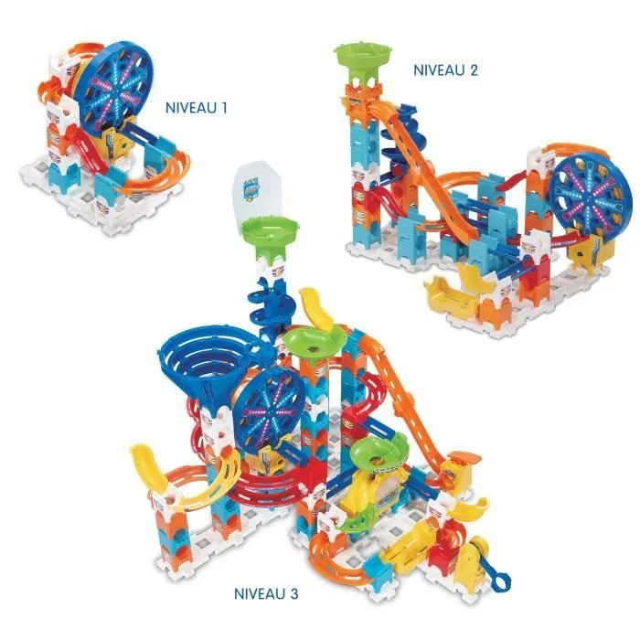 Vtech 3417765624056 Marble Rush Set Electrónico Definitivo XL 200E Multicolor Idioma Francés