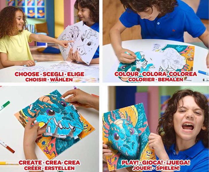 Crayola Actividades 3D Color Pops Sea