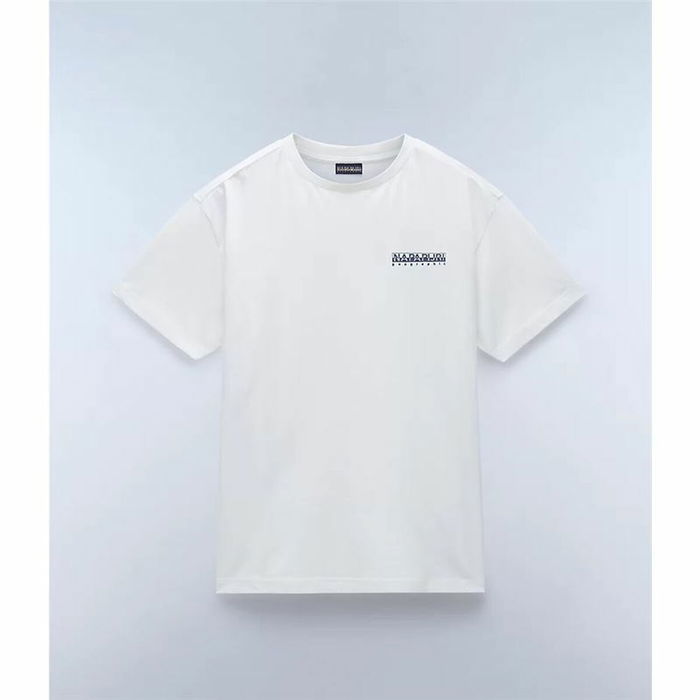 Camiseta de Manga Corta Hombre Napapijri S-Linth Ss Blanco