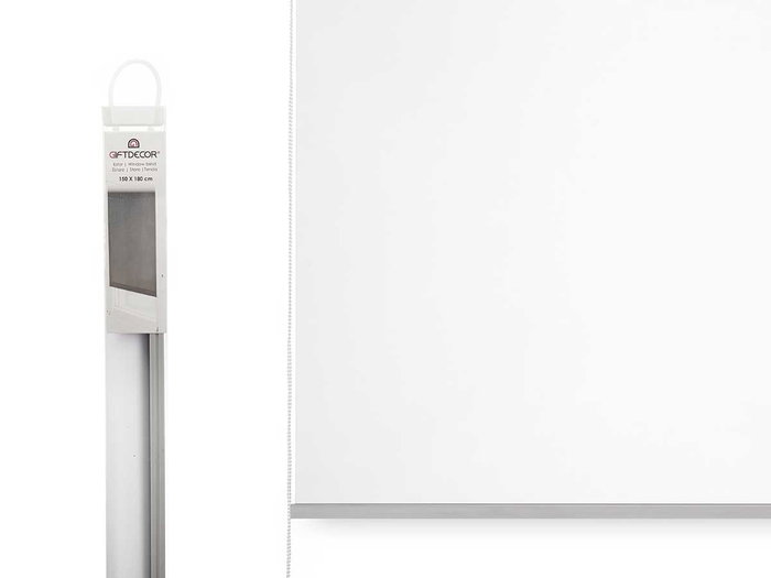 Giftdecor Estor Ventana 150 x 180 cm Blanco (Set de 6)