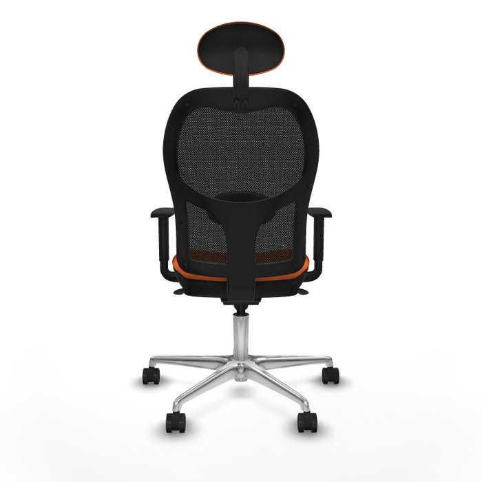 PIQUERAS Y CRESPO Silla de oficina Jorquera Naranja y Negro PIQUERAS Y CRESPO Silla de oficina Jorquera Naranja y Negro