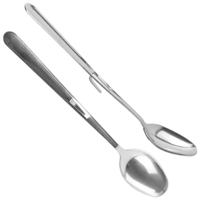 Cook Concept Chandeleur Juego 2 Cucharas Mermelada Acero Inoxidable 19x3 cm