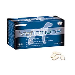 Pharmadiet Vetinmune 120 Cápsulas Refuerza Sistema Inmunitario Perros Gatos Leishmaniosis Procesos Infecciosos Beta Glucano Ginseng Vitaminas Selenio