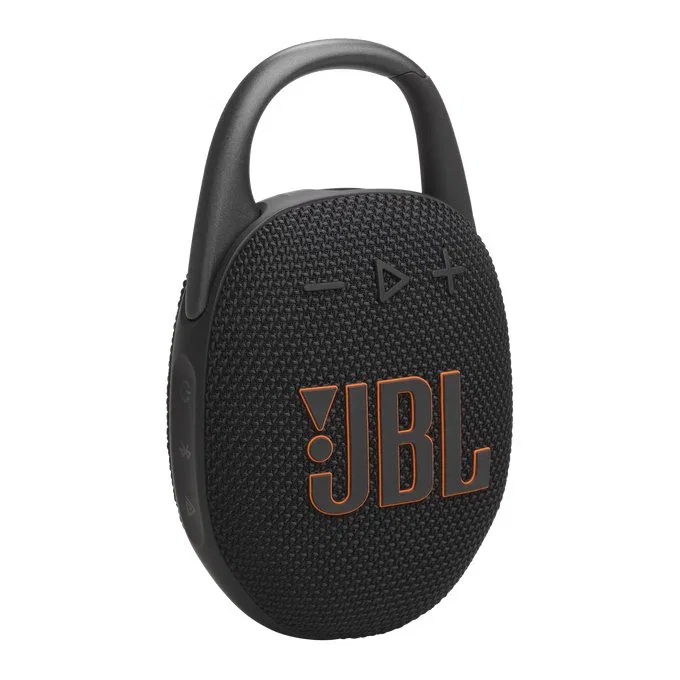 JBL Clip 5 - Altavoz Bluetooth Portátil, IP67 Resistente al Agua y Polvo, 12h Autonomía, Mosquetón Integrado, Negro