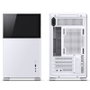 Jonsbo D31 Screen Micro-ATX Gehäuse, Tempered Glass - blanco