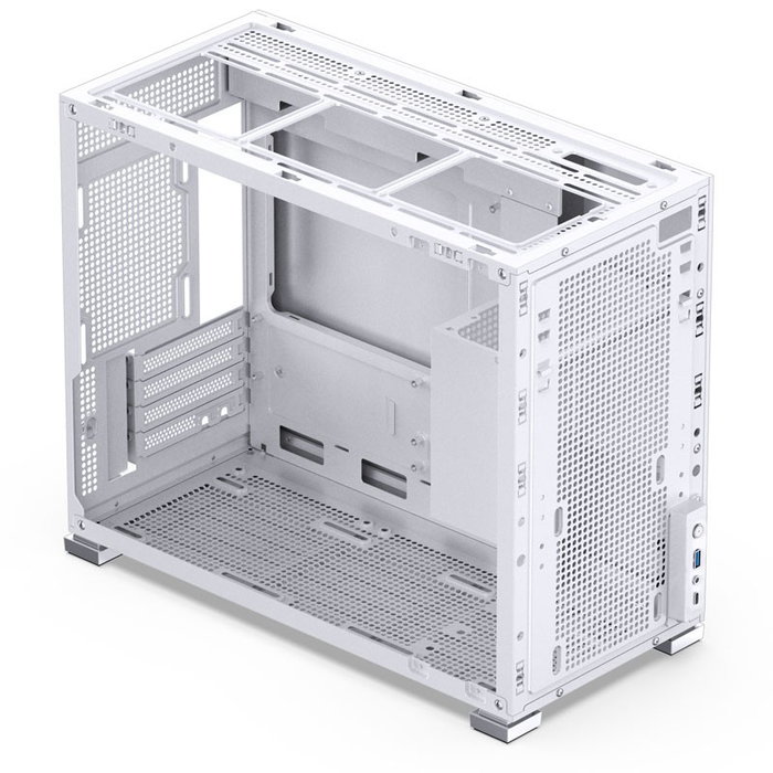 Jonsbo D31 Screen Micro-ATX Gehäuse, Tempered Glass - blanco Jonsbo D31 Screen Micro-ATX Gehäuse, Tempered Glass - blanco
