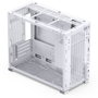 Jonsbo D31 Screen Micro-ATX Gehäuse, Tempered Glass - blanco