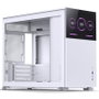 Jonsbo D31 Screen Micro-ATX Gehäuse, Tempered Glass - blanco