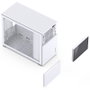 Jonsbo D31 Screen Micro-ATX Gehäuse, Tempered Glass - blanco
