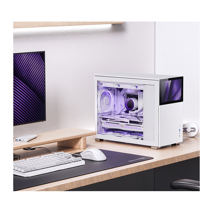 Jonsbo D31 Screen Micro-ATX Blanco con Vidrio Templado Jonsbo D31 Screen Micro-ATX Blanco con Vidrio Templado