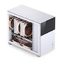 Jonsbo D31 Screen Micro-ATX Blanco con Vidrio Templado