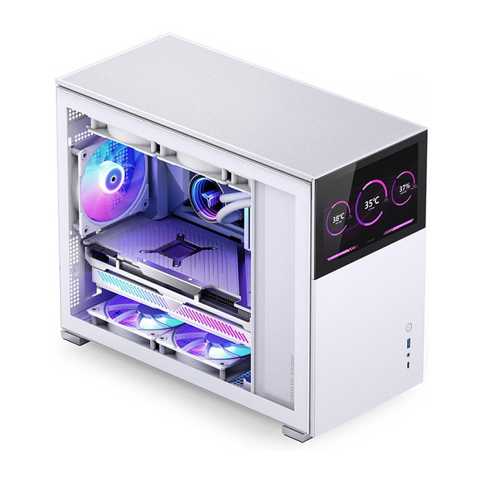 Jonsbo D31 Screen Micro-ATX Blanco con Vidrio Templado Jonsbo D31 Screen Micro-ATX Blanco con Vidrio Templado