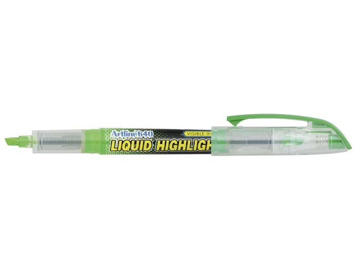Rotulador Artline Fluorescente Ek-640 Verde Punta Biselada 12 unidades Rotulador Artline Fluorescente Ek-640 Verde Punta Biselada 12 unidades