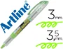 Rotulador Artline Fluorescente Ek-640 Verde Punta Biselada 12 unidades