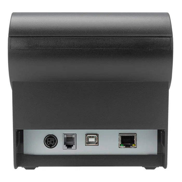 Unykach Pos5 - Impresora Térmica de Recibos para POS, 230mm/s, Conexión USB, RJ11/RJ12, LAN, Papel 80mm, Compatible con Windows, Android, Mac, Linux