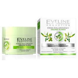 Eveline Crema Facial Anti-Arrugas Oliva Verde de Día y Noche 50ml
